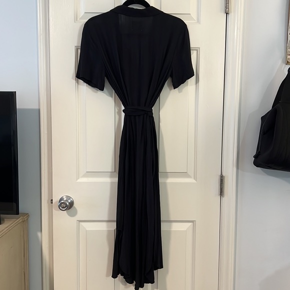 Aria Textured Dress - S - Black - Maeve by Anthropologie - Picture 4 of 5